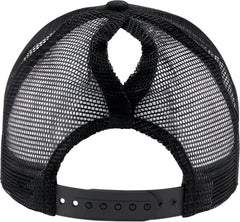 Infinity Her CHARLIE Women’s Modern Trucker Cap - Black Black - Black / One Size Fits Most