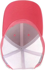 Infinity Her CHARLIE Women’s Modern Trucker Cap - Coral White - Coral White / One Size Fits Most