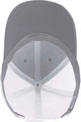 Infinity Her CHARLIE Women’s Modern Trucker Cap - Gray White - Gray White / One Size Fits Most