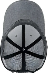Infinity Her CHARLIE Women’s Modern Trucker Cap - Heather Gray Black - Gray Black / One Size Fits Most