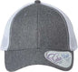 Infinity Her CHARLIE Women’s Modern Trucker Cap - Heather Gray White - Gray White / One Size Fits Most