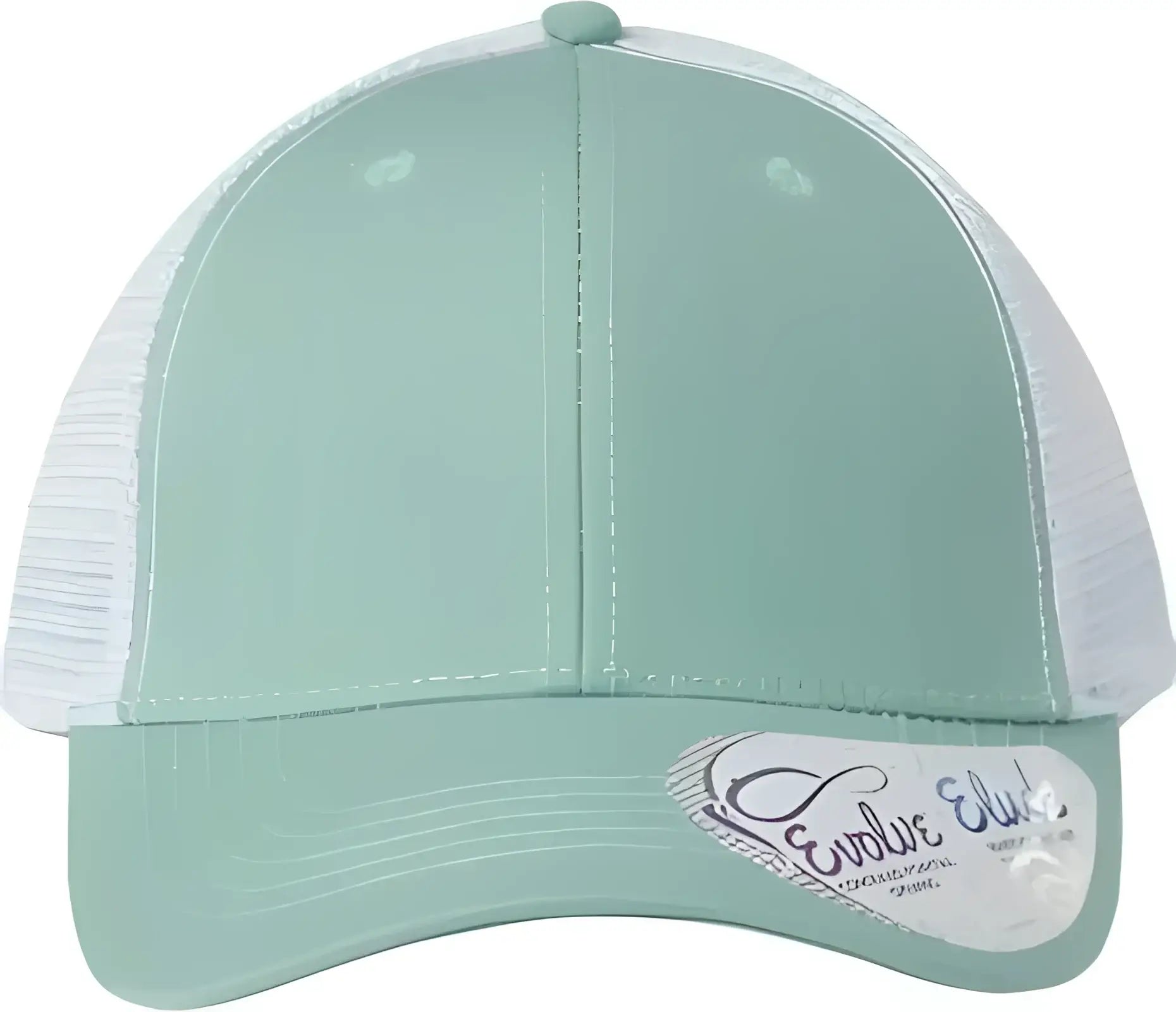 Infinity Her CHARLIE Women’s Modern Trucker Cap Seafoam White Aqua White / One Size Fits Most