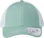 Infinity Her CHARLIE Women’s Modern Trucker Cap Seafoam White Aqua White / One Size Fits Most