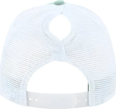 Infinity Her CHARLIE Women’s Modern Trucker Cap Seafoam White Aqua White / One Size Fits Most