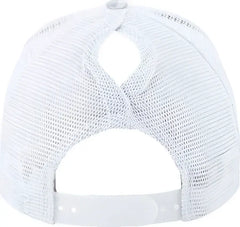 Infinity Her CHARLIE Women’s Modern Trucker Cap Snow Leopard White Multi Colored / One Size Fits Most