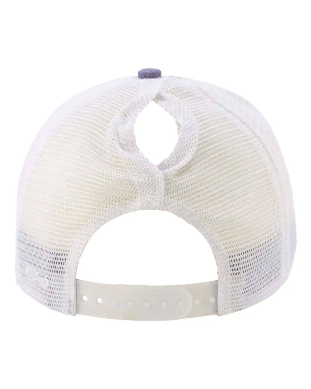 Infinity Her CHARLIE Women’s Modern Trucker Cap - Violet White - Violet/ White / One Size Fits Most