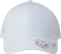 Infinity Her CHARLIE Women’s Modern Trucker Cap White White White / One Size Fits Most