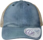 Infinity Her DAISY Women’s Denim Mesh Back Cap - Denim Khaki - Multi-Colored / One Size Fits Most