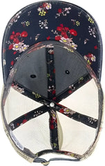 Infinity Her DAISY Women’s Denim Mesh Back Cap - Denim Khaki - Multi-Colored / One Size Fits Most