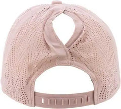 Infinity Her GABY Women’s Perforated Performance Cap - Dusty Pink Floral - Pink / One Size Fits Most
