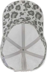 Infinity Her GABY Women’s Perforated Performance Cap - Light Gray Snow Leopard - Light Gray / One Size Fits Most