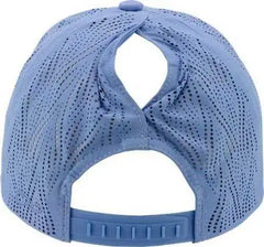 Infinity Her GABY Women’s Perforated Performance Cap - Periwinkle Floral - Muit-Colored / One Size Fits Most