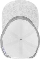 Infinity Her GABY Women’s Perforated Performance Cap - White Floral - White / One Size Fits Most