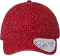 Infinity Her HATTIE Women’s Garment-Washed Fashion Print Cap - Red White Polka Dots - Multi-Colored / One Size Fits Most