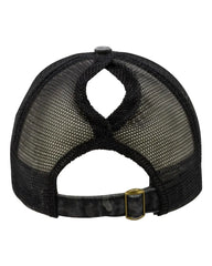 Infinity Her JANET Women’s Printed Bill with Mesh Back Cap - Black Black Leopard Black - Black / One Size Fits Most