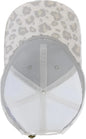 Infinity Her JANET Women’s Printed Bill with Mesh Back Cap - Grey Snow Leopard White - Light Gray White / One Size Fits