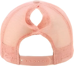 Infinity Her ROSIE Women’s Foam Trucker Cap Dusty Pink Pink Peachy Pink Butterfly Ivory Pink / One Size Fits Most