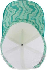 Infinity Her ROSIE Women’s Foam Trucker Cap Ivory Jade White Swirl White Mint / One Size Fits Most