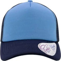 Infinity Her ROSIE Women’s Foam Trucker Cap Light Blue Navy Navy Graffiti Blue Navy / One Size Fits Most
