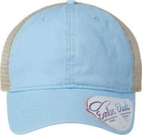 Infinity Her TESS Women’s Washed Mesh Back Cap Cashmere Blue Floral Columbia Blue Light Gray / One Size Fits Most