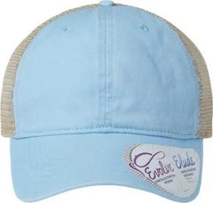 Infinity Her TESS Women’s Washed Mesh Back Cap Cashmere Blue Floral Columbia Blue Light Gray / One Size Fits Most
