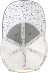 Infinity Her TESS Women’s Washed Mesh Back Cap Light Gray Polka Dots Light Gray / One Size Fits Most