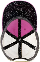 Infinity Her TESS Women’s Washed Mesh Back Cap Rose Polka Dots Rose / One Size Fits Most