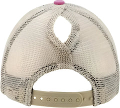 Infinity Her TESS Women’s Washed Mesh Back Cap Rose Polka Dots Rose / One Size Fits Most