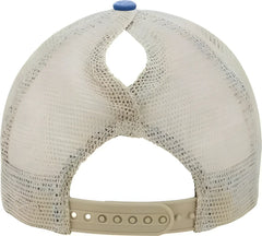 Infinity Her TESS Women’s Washed Mesh Back Cap - Royal Floral - Royal Ivory / One Size Fits Most