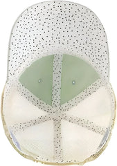 Infinity Her TESS Women’s Washed Mesh Back Cap Sage Polka Dots Green / One Size Fits Most