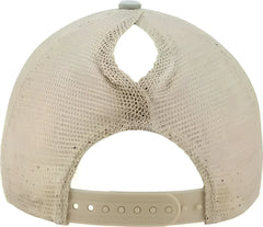 Infinity Her TESS Women’s Washed Mesh Back Cap Sage Polka Dots Green / One Size Fits Most