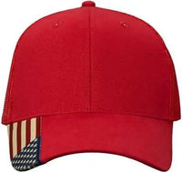 Kati AM350M USA Flag Mesh Cap - Red USA Mesh - Red / One Size Fits Most