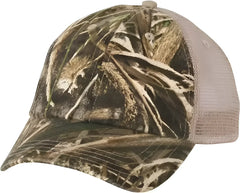 Kati LC101V Washed Mesh-Back Cap - Realtree Max 5 Tan - Realtree Tan / 6 5/8’’ - 7 3/8’’