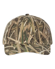 Kati LC15V Licensed Camo Hook-and-Loop Cap - Mossy Oak Shadow Grass - Mossy Sand / One Size Fits Most