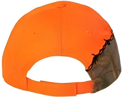 Kati LC4BW Camo with Barbed Wire Embroidery Cap - Blaze XTRA - Blaze Realtree / 6 5/8’’ - 7 3/8’’