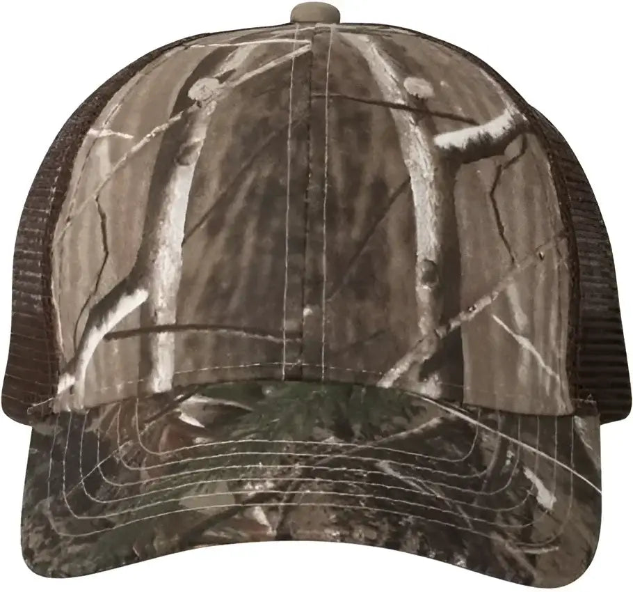 Kati LC5M Camo Mesh-Back Cap - Realtree AP Brown - Realtree Brown / 6 5/8’’ - 7 3/8’’