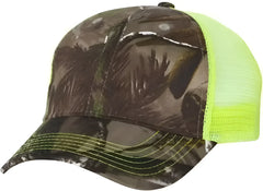 Kati LC5M Camo Mesh Back Cap Realtree AP Neon Yellow Realtree Yellow / 6 5/8’’ 7 3/8’’