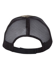 Kati LC5M Licensed Camo Mesh Back Cap - Realtree Hardwoods Black - Realtree Black / One Size Fits Most