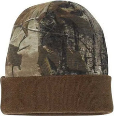 Kati LCB12 12’’ Camo Knit Beanie Realtree AP Brown Realtree Brown / One Size Fits Most