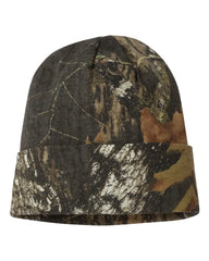 Kati LCB12 12’’ Licensed Camo Cuffed Beanie - Mossy Oak Breakup - Mossy Sand / One Size Fits Most