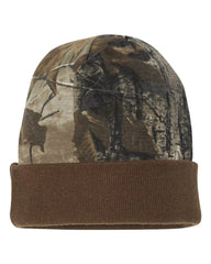 Kati LCB12 12’’ Licensed Camo Cuffed Beanie - Realtree Ap Brown - Realtree Brown / One Size Fits Most