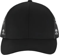 Kati S700M Printed Mesh Trucker Cap Black Black Skull Multi Colored / One Size Fits Most