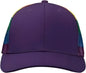 Kati S700M Printed Mesh Trucker Cap Purple Rainbow Multi Colored / One Size Fits Most