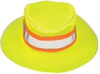 Kishigo 2822 2825 Full Brim Safari Hat Lime Lime / Adult L/XL
