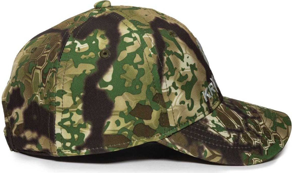 OC Sports KRY-029 Low Crown Solid Back Cap - Kryptek Obskura Trans | HIT a Double