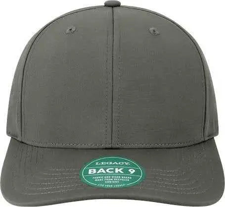Legacy B9A Back Nine Cap - Dark Gray - Dark Gray / One Size Fits Most