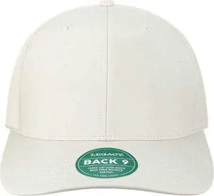 Legacy B9A Back Nine Cap - White - White / One Size Fits Most