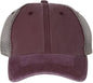 Legacy DTA Dashboard Trucker Cap Burgundy Grey Maroon Gray / 6 5/8’’ 7 3/8’’