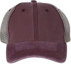 Legacy DTA Dashboard Trucker Cap Burgundy Grey Maroon Gray / 6 5/8’’ 7 3/8’’