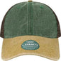 Legacy DTA Dashboard Trucker Cap Green Camel Brown Green Brown / One Size Fits Most